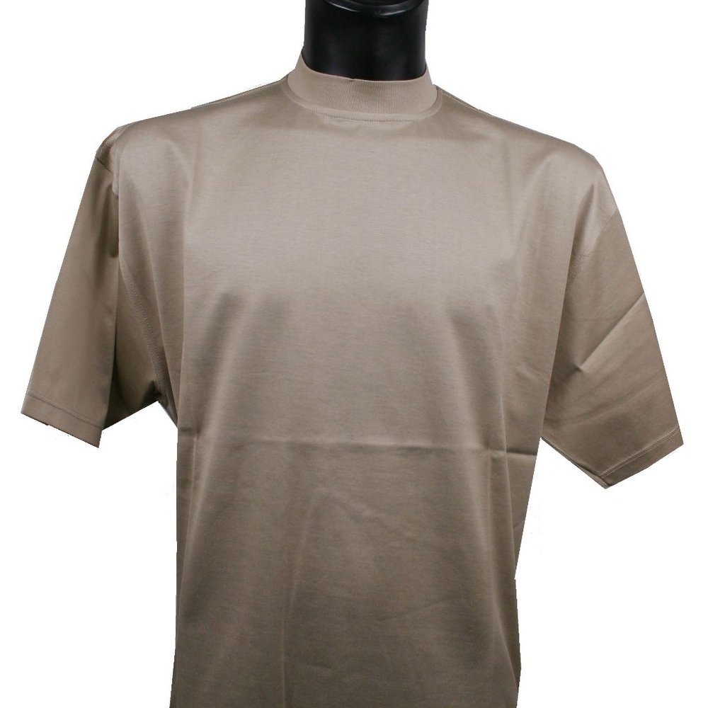 Men's Cotton T shirt Short Sleeve Made In Italy